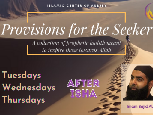 Provisions for the Seeker