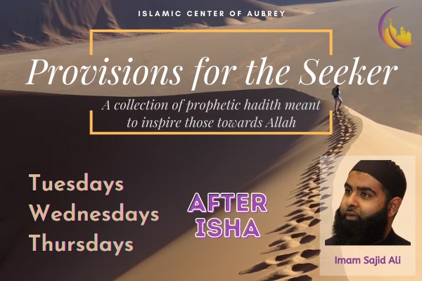 Provisions for the Seeker